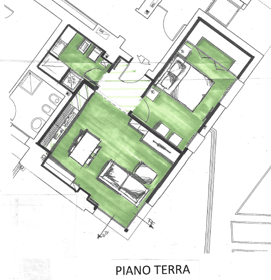 Planimetria arredo 1 piano terra