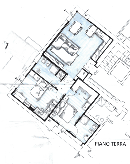Unitaà 2- ampio trilocale-mq.140-Giardino mq.100